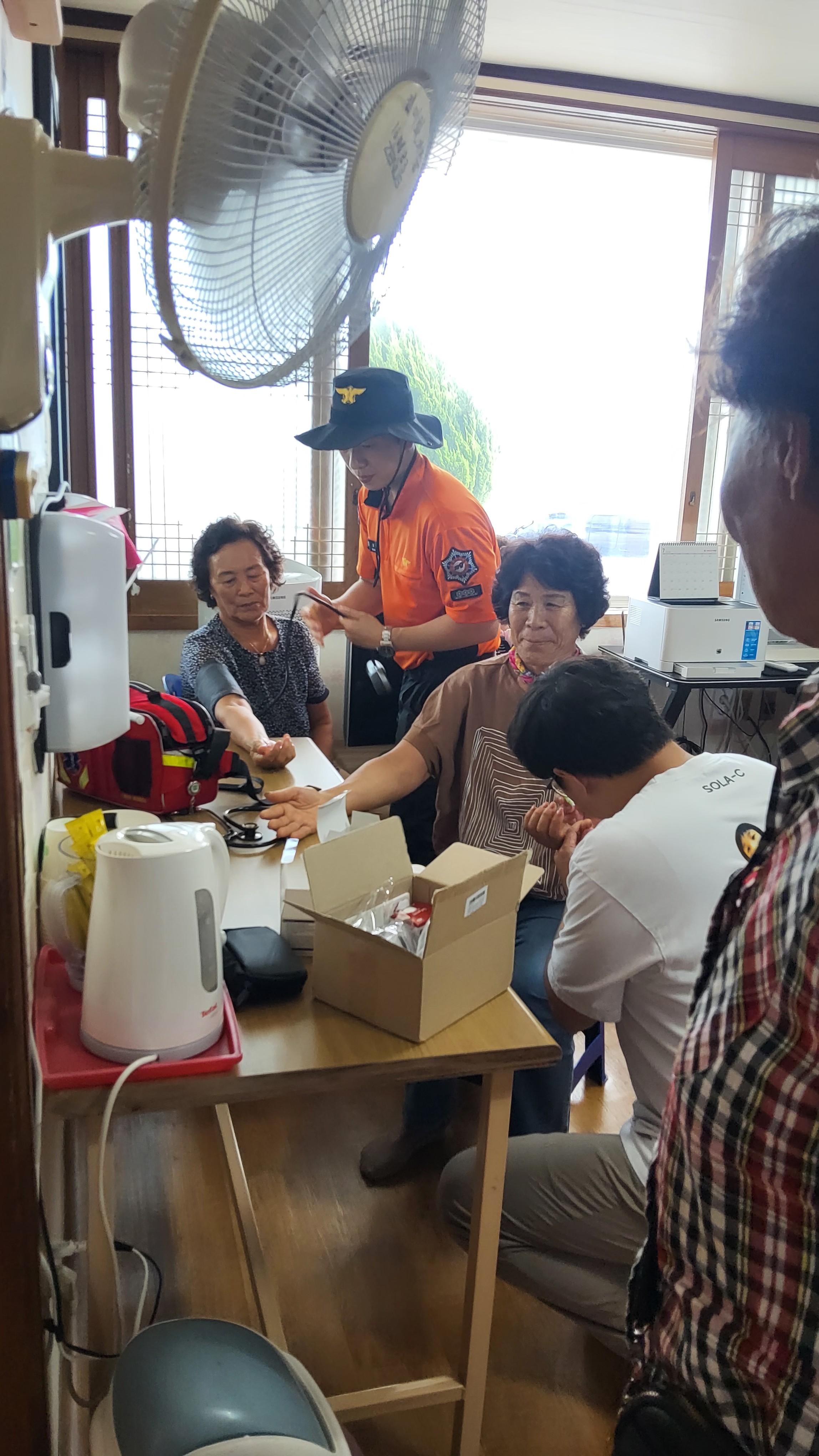 석병리 어르신 전도 및 섬김
